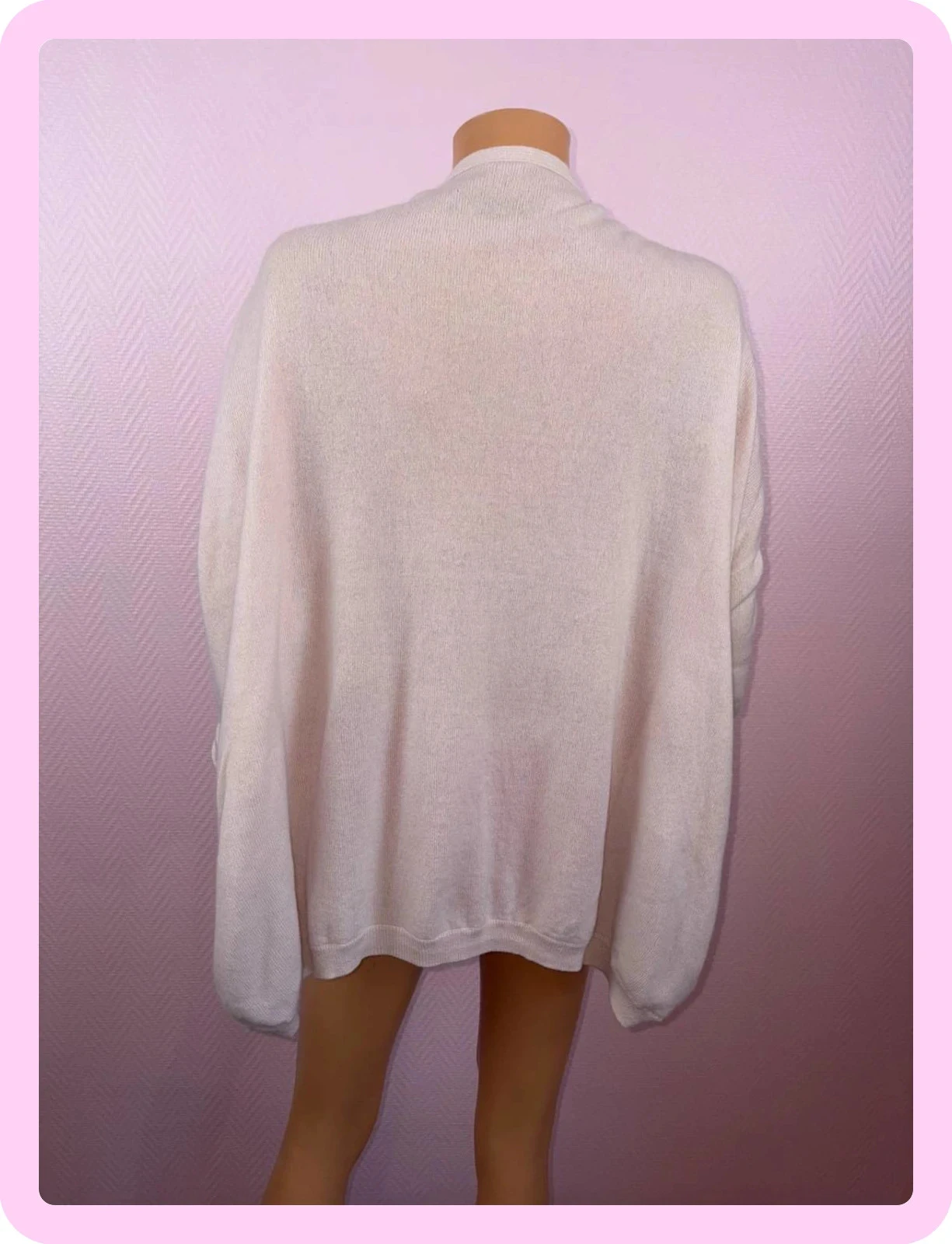 Chaleco de cachemir para mujer talla s pero grande – photo 5